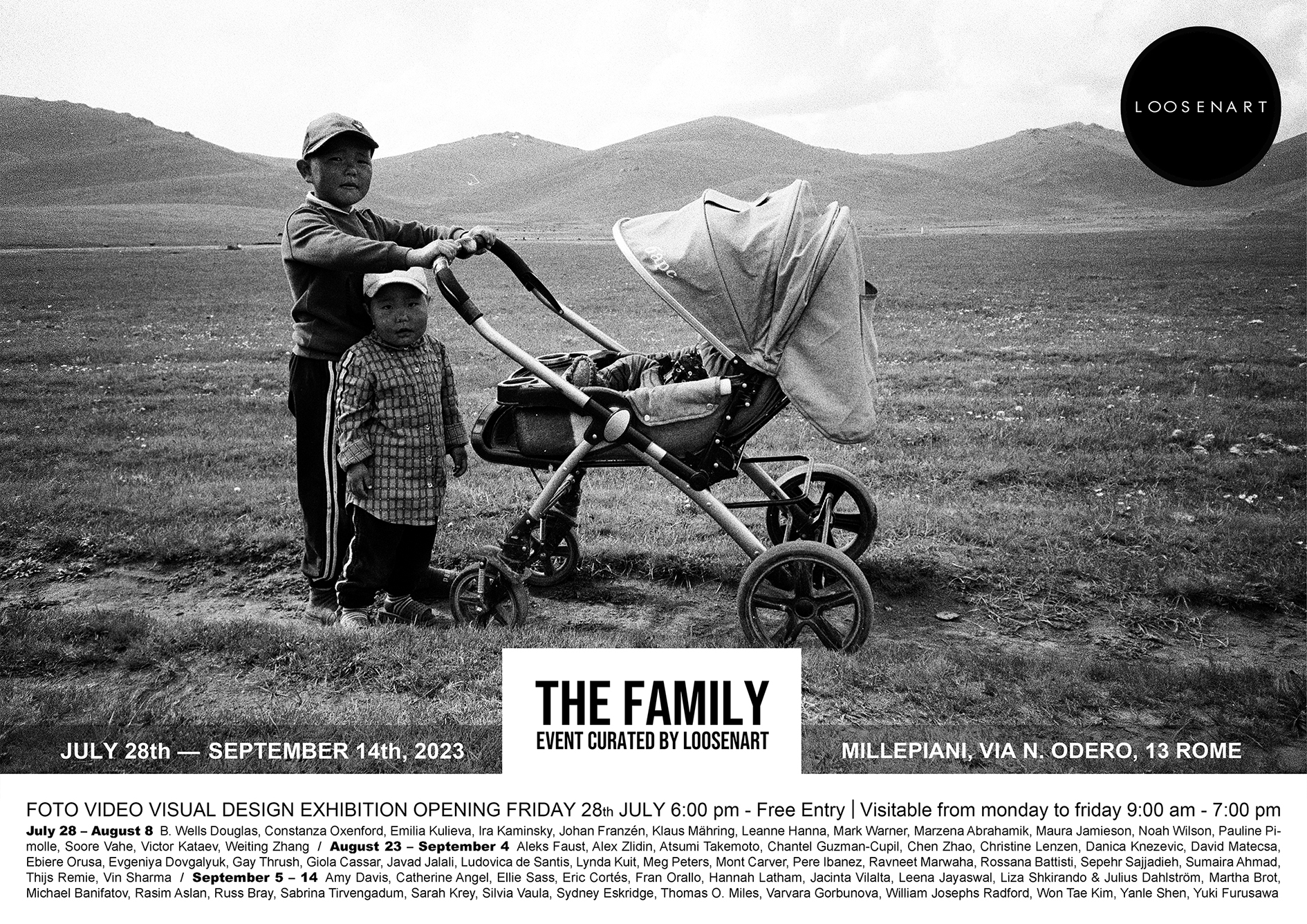 The Family exhibition - Official Poster